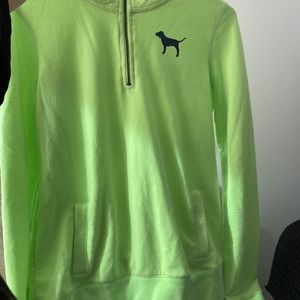 Quarter zip PINK sweater